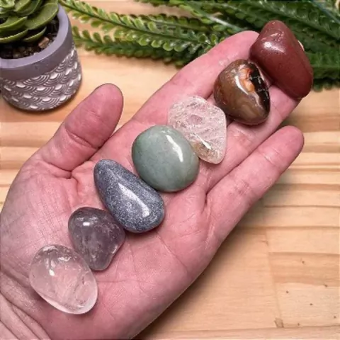 Kit Pedras dos 7 Chakras - P