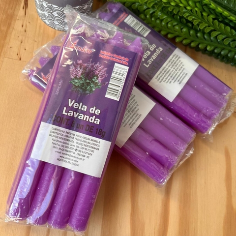 Vela de Lavanda - Palito