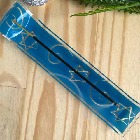 Incensario Cosmos Vidro 23cm