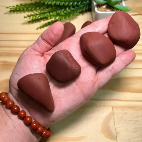 Jaspe Vermelho - 4,0 a 5,0 cm