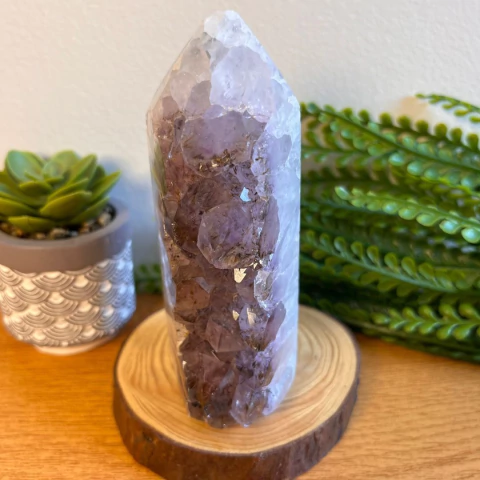 Ponta Drusa de Ametista - Peça Única - comprar online