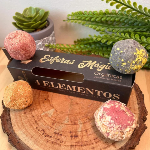 Bombinha de Defumação Ativada - 4 Elementos