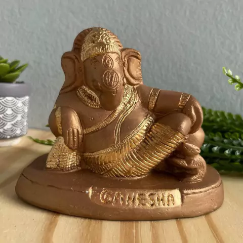 Ganesha Deitado 12cm
