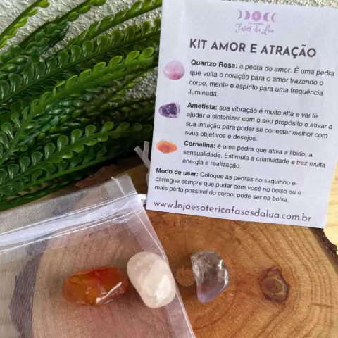 Kit Amor e Atração de Bolso