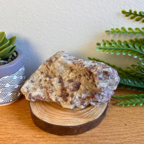 Turmalina Rosa Bruta 292g - Peça Única