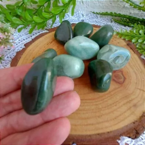 Quartzo Verde - de 3,0 a 4,0 cm