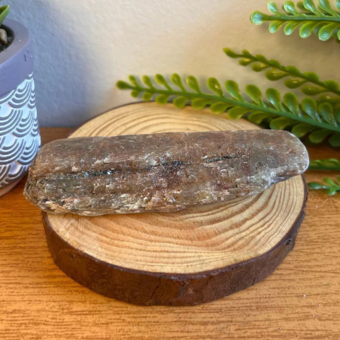 Cianita Laranja 8 cm - Peça Única