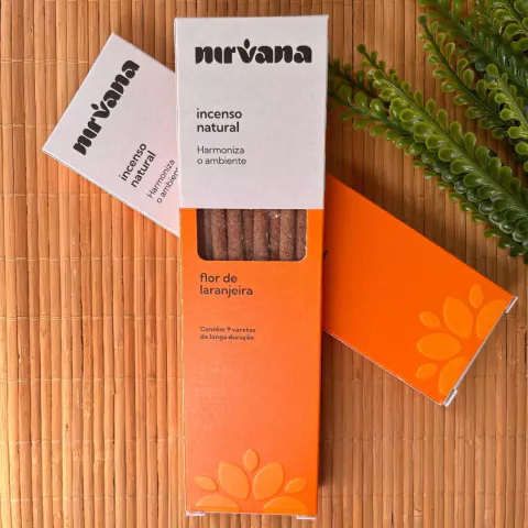 Incenso Natural Nirvana – Flor de Laranjeira