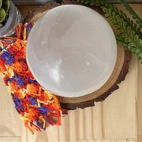 Esfera de Selenita - 10 cm