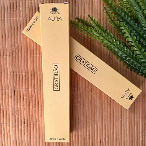 Incenso Natural Nirvana Aura - Gratidão