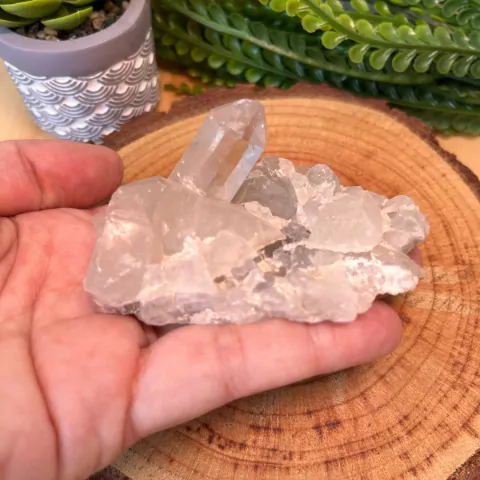 Drusa de Quartzo Fumê - 110 g