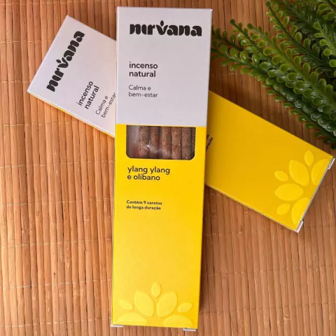 Incenso Natural Nirvana – Ylang Ylang e Olíbano
