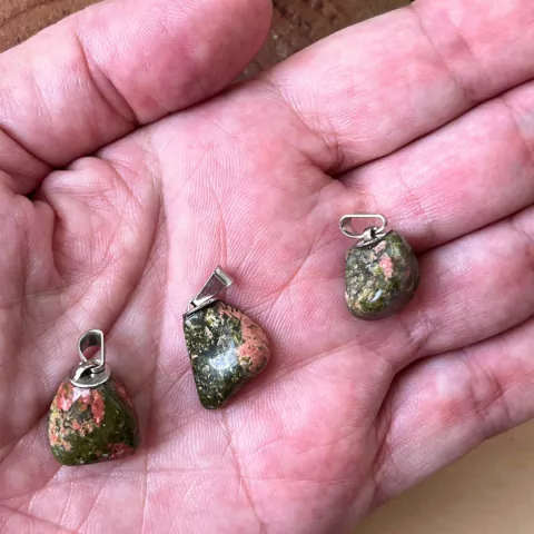 Pingente de Unakita Rolado - Autoestima e Espiritualidade