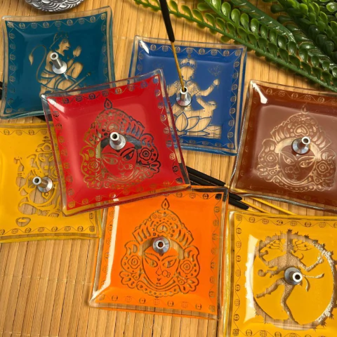 Incensário de Vidro - Vários Modelos