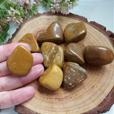 Jaspe Amarelo - 3,0 a 4,0 cm