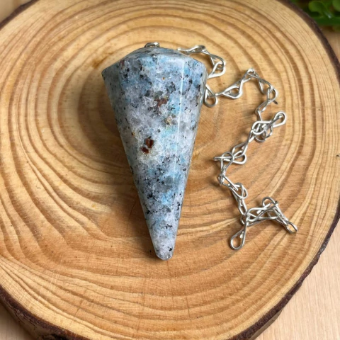 Pêndulo de Amazonita - Pedra Natural