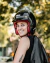 Casco Moto Abierto Mac Oficial Bowie Solid Negro Brillante