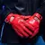 Guante Moto Mujer Cuero Stav Lady Style Shock Control Rojo en internet
