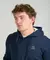 Buzo Hoodie Royal Enfield Zip Jacket Azul Marino - Lemamotor - Royal