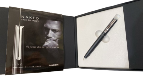 Lapicera INOXCROM MATT en estuche - comprar online