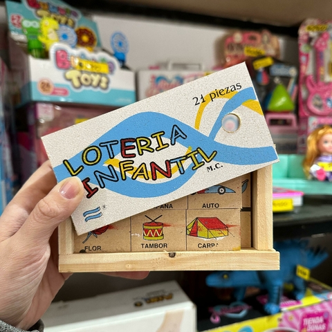 Loteria Infantil de madera - comprar online