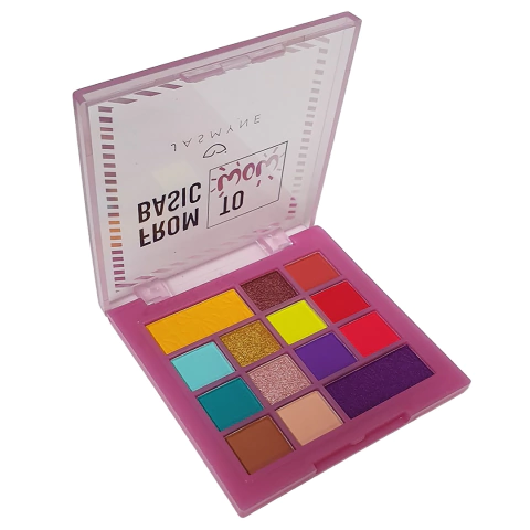 Paleta de Sombras Basic WOW Jasmyne Cor C JS06076