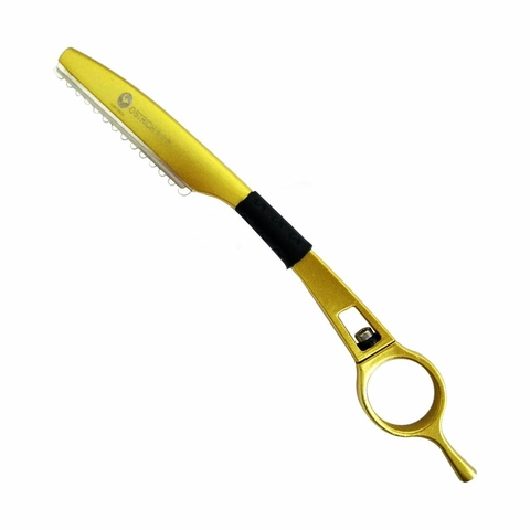 Navalha Ostrich Cor Dourada NVL01