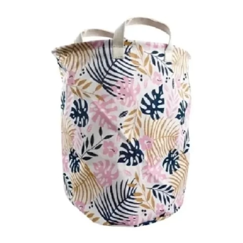 Cesto Organizador Multiuso em Tecido Floral N°3 HB001