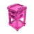 Carrinho Auxiliar 2 Gavetas Manicure Pink Santa Clara 1792