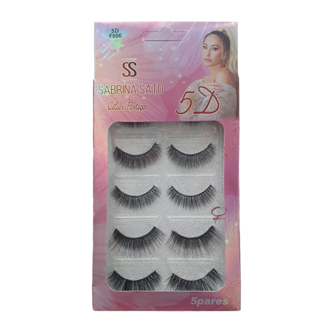 Kit c/ 5 Pares de Cílios Postiços 5D Sabrina Sato SS1735