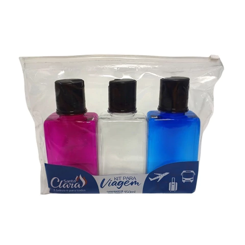 Conjunto Para Viagem c/3 Peças 150ml Santa Clara 6129