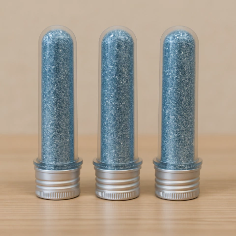 Kit com 3 Glitter Azul Claro 8gr