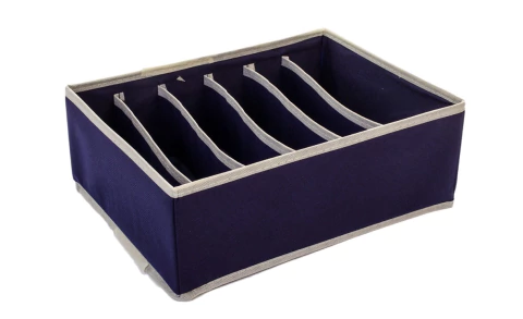 Caixa Organizadora de Gaveta 32x24x 12cm Azul TRC7877-A