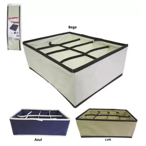 Caixa Organizadora 32x24x12 cm TRC7878 Café