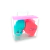 Esponja para Maquiagem Qianlili Cores Sortidas Kit com 03un