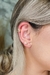 Brinco Ear Cuff Estrelas Pequenas Banhado em Ouro 18k (BR0291) na internet