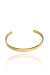 Bracelete Liso Largo Banhado em Ouro 18k - Casa de Mulher Cosméticos