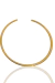 Choker Circular Aro Tubo Banhado em Ouro 18k