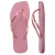 HAVAIANAS SLIM SQUARE LOGO METALLIC - Madame Chinelo