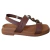 MODARE SANDALIA SLIDE FLAT FEMININO