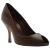 AREZZO SAPATO PEEP TOE DE COURO SALTO ALTO FINO - Madame Chinelo
