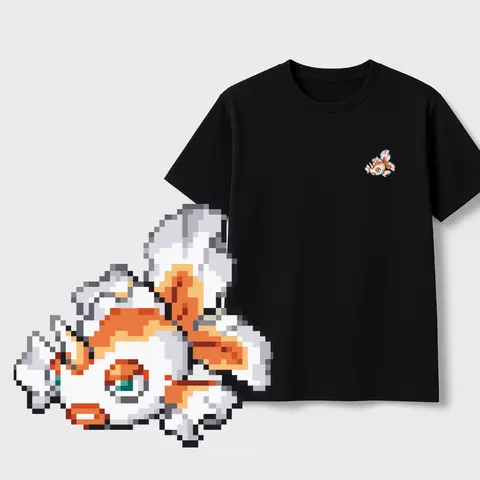 Remera Pokemon - 118 Goldeen | Edición Pixel Art - comprar online