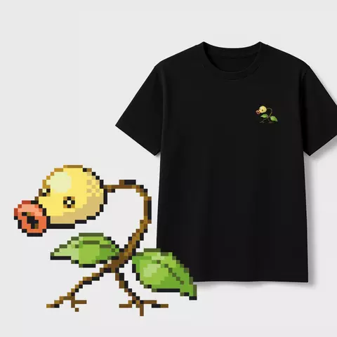 Remera Pokemon - 069 Bellsprout Edición Pixel Art - comprar online