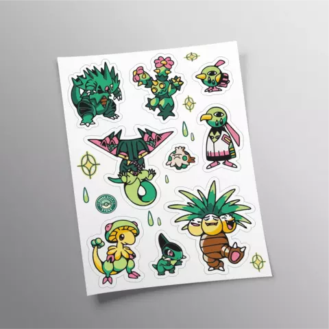 Colección de Stickers Pokemon #9 - comprar online