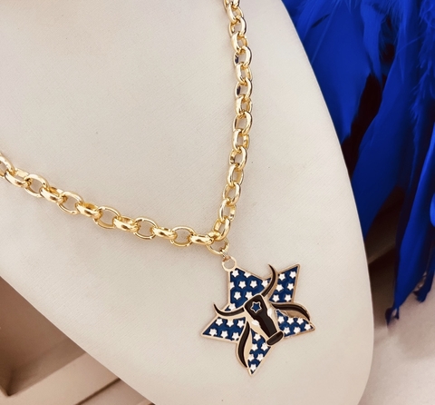 Colar elos com estrela Caprichoso - comprar online