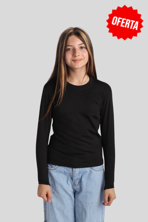 CAMISETA TERMICA DE NIÑO FRIZADA