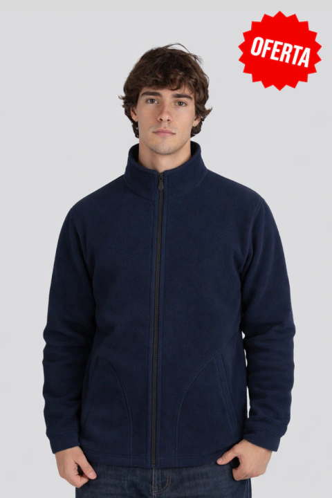 CAMPERA POLAR PREMIUM LISO PARA BORDAR