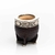 Mate imperial cuero croco base de alpaca - Tienda Mate