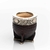Mate imperial cuero croco base de alpaca - comprar online