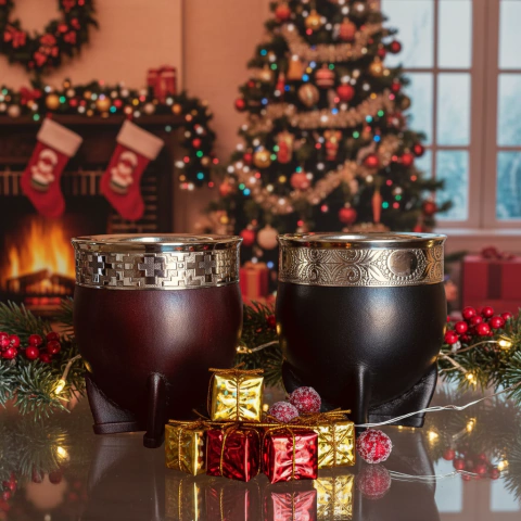 Mate imperial cuero liso - comprar online